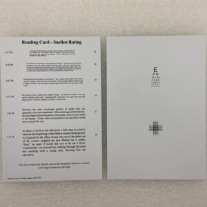 reading card