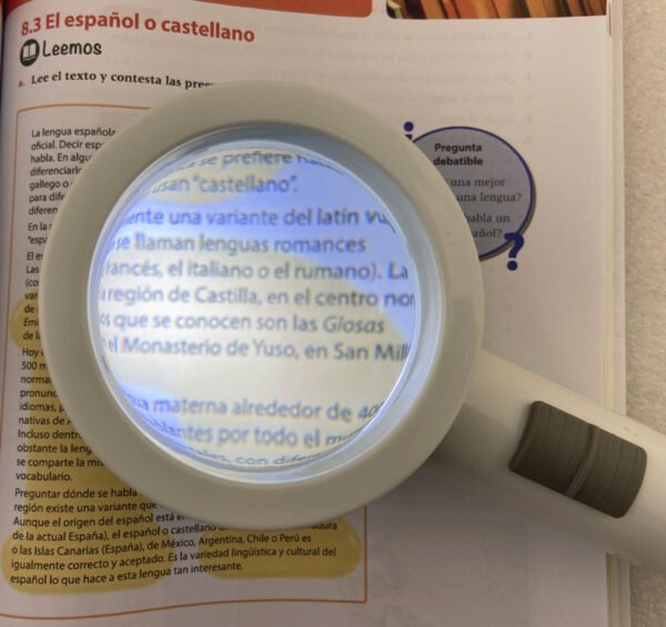 illuminated stand magnifier