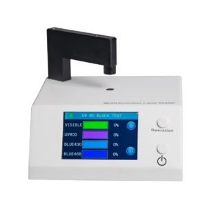 Lens transmission tester