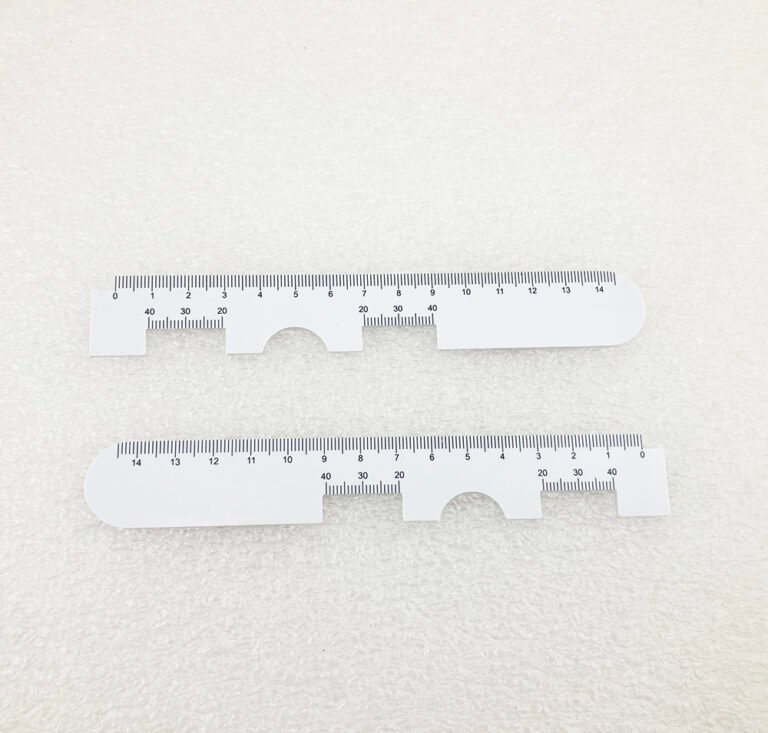 White Plastic PD Ruler A2 - opticalorigin: professional optometric and ...