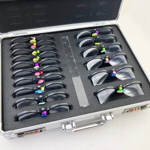 Yoked round prism set